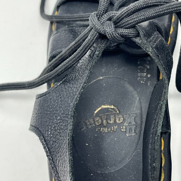 Women's Black Platform Sandals - Picture 7 of 10